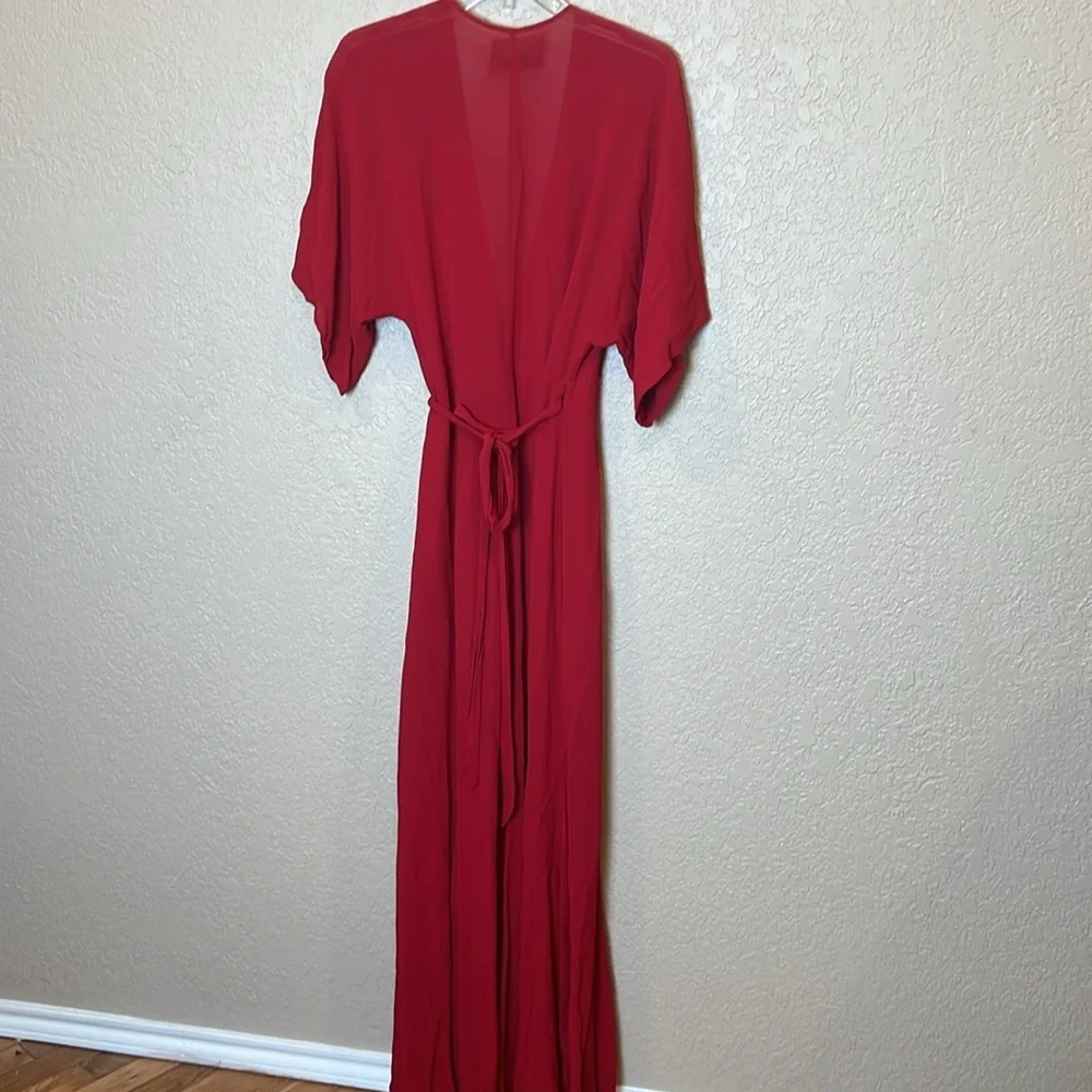 Reformation Red Maxi Dress - Picture 9 of 16